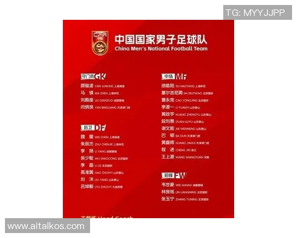 国足亚运会名单揭晓新老球员齐聚力争佳绩